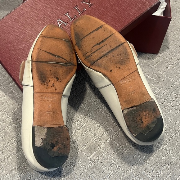Bally Janelle loafer, color ‘Bone’, Size 38 - Picture 5 of 6